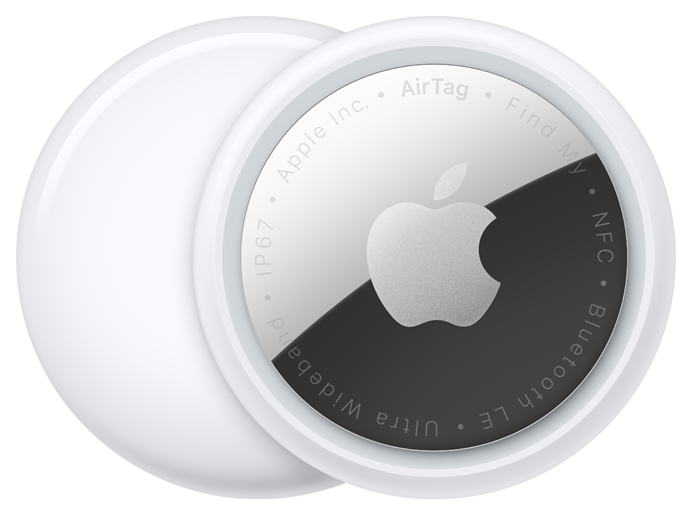 Two Apple AirTags